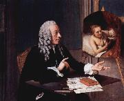 Jean-Etienne Liotard Tronchin mit seinem Rembrandt USA oil painting artist